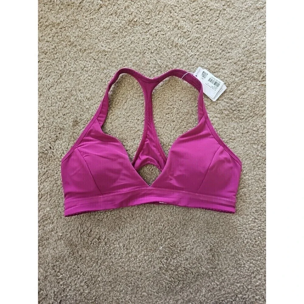 Lululemon Women's All Day Breeze Bra - Magenta Purple - Size 2 NEW $48